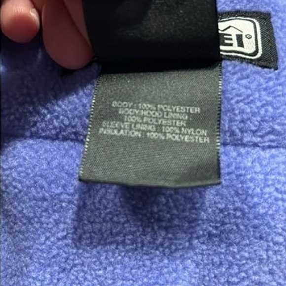 EUC! TODDLER 18 MONTH REI PURPLE INSULATED/FLEECE SNOWSUIT WITH GROWTH TUCK - Picture 5 of 12